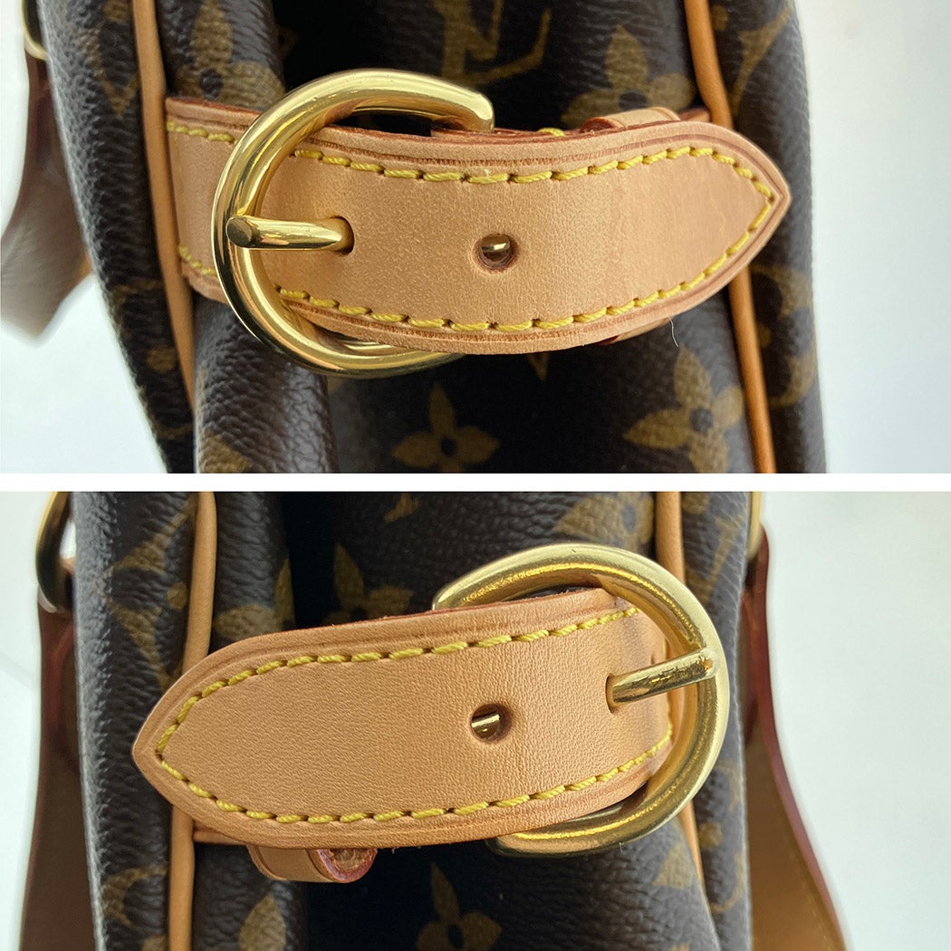 LOUIS VUITTON バティニョール M51156 モノグラム キャンバス ブラウン