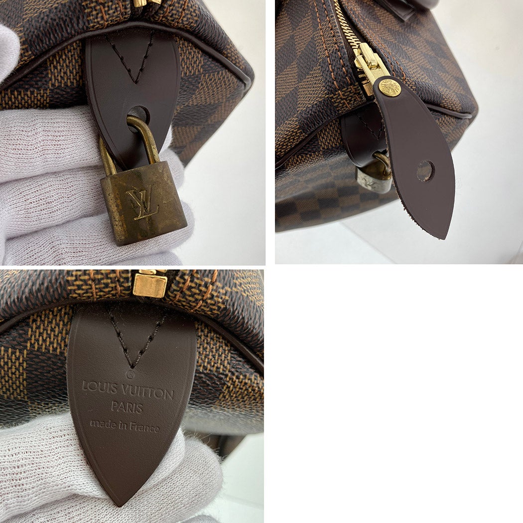 LOUIS VUITTON スピーディ30 N41531 ダミエ エベヌ ブラウン ミニ
