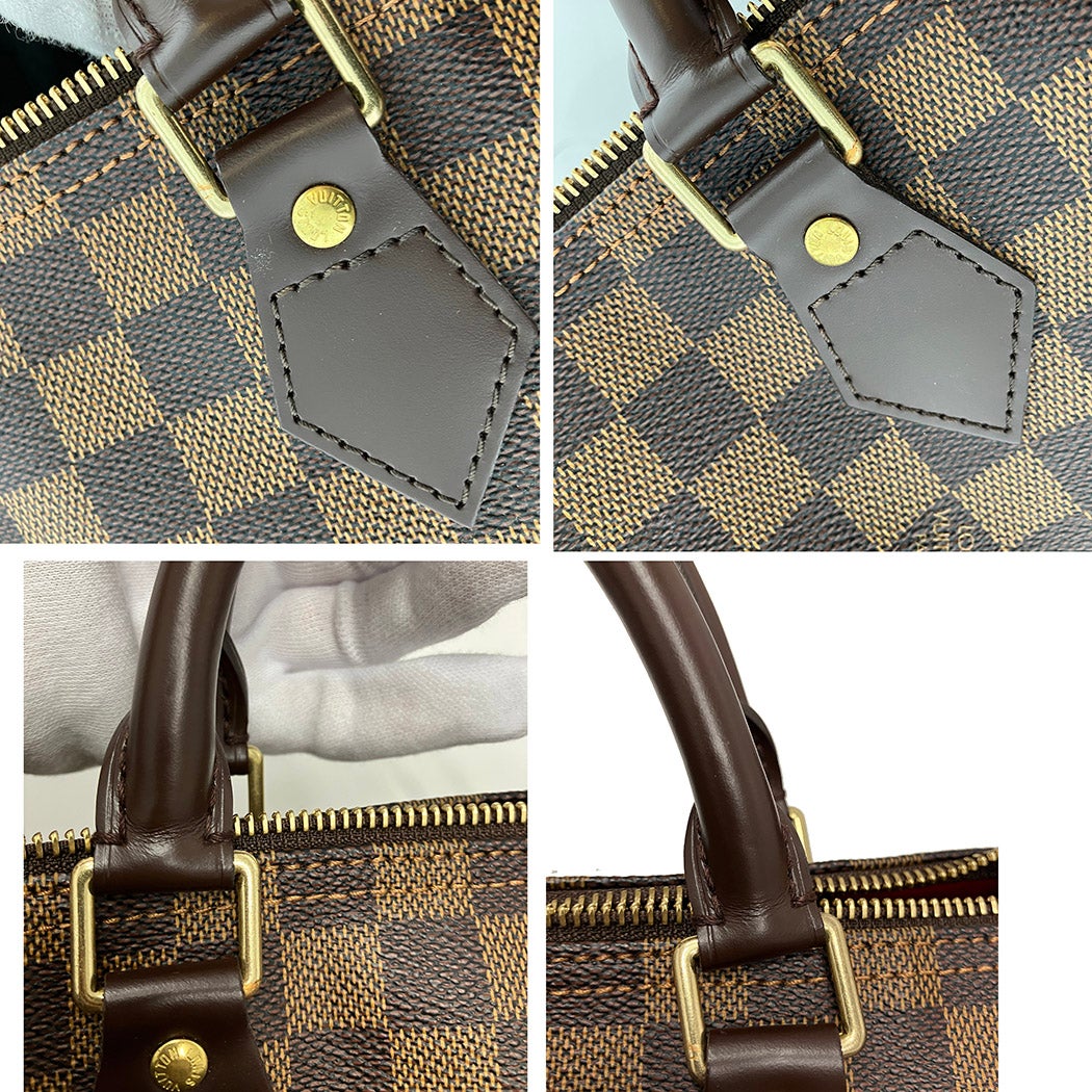 LOUIS VUITTON スピーディ30 N41531 ダミエ エベヌ ブラウン ミニ