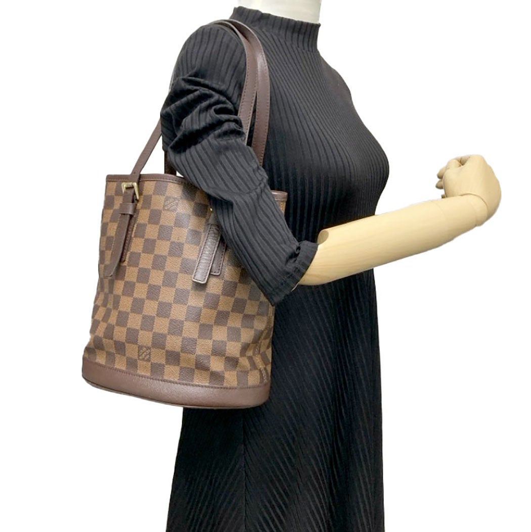 LOUIS VUITTON マレ N42240 ダミエ エベヌ キャンバス ブラウン ポーチ