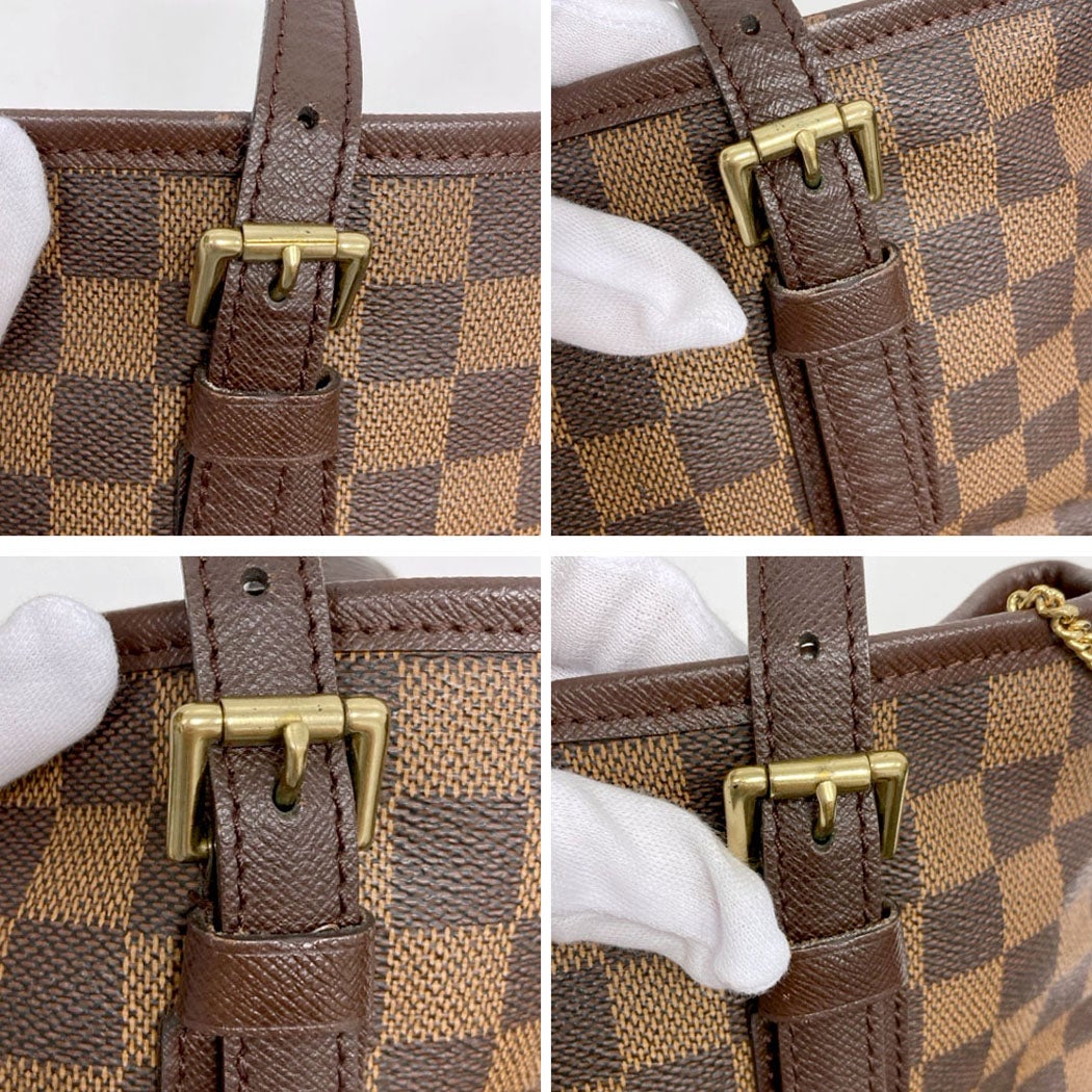 LOUIS VUITTON マレ N42240 ダミエ エベヌ キャンバス ブラウン ポーチ