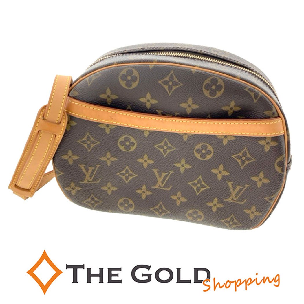 ルイヴィトン ブロワ モノグラム ショルダーバッグ M51221 LOUIS VUITTON ブロワ M51221 モノグラム キャンバス ブラウン