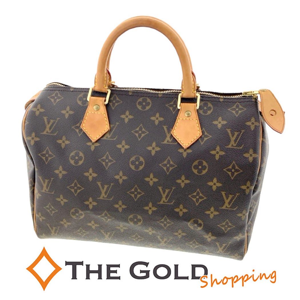 LOUIS VUITTON スピーディ30 M41526 モノグラム キャンバス ブラウン