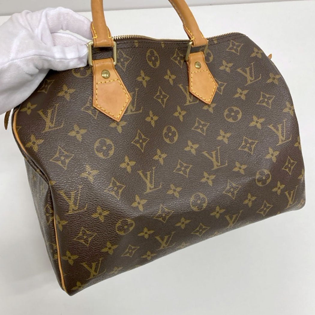 LOUIS VUITTON スピーディ30 M41526 モノグラム キャンバス ブラウン