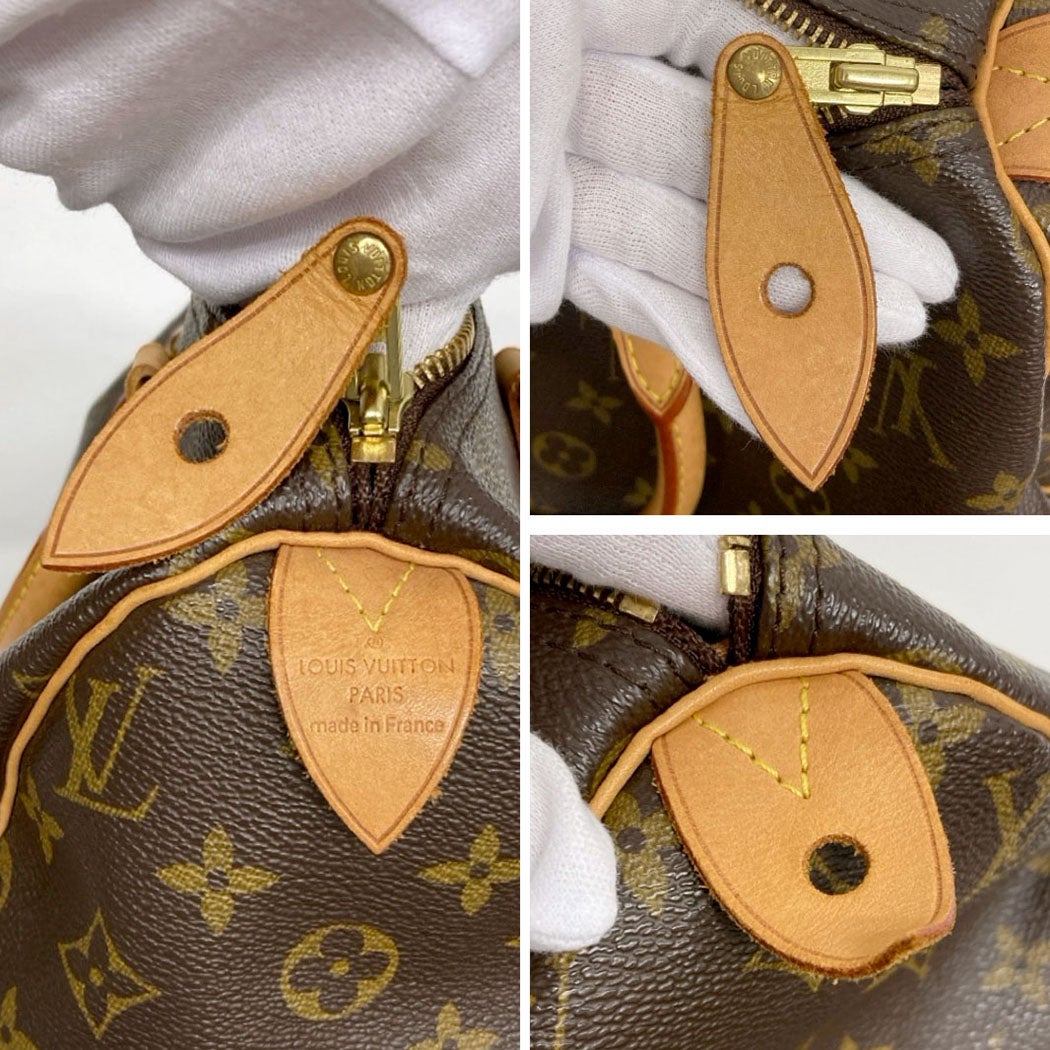 LOUIS VUITTON スピーディ30 M41526 モノグラム キャンバス ブラウン
