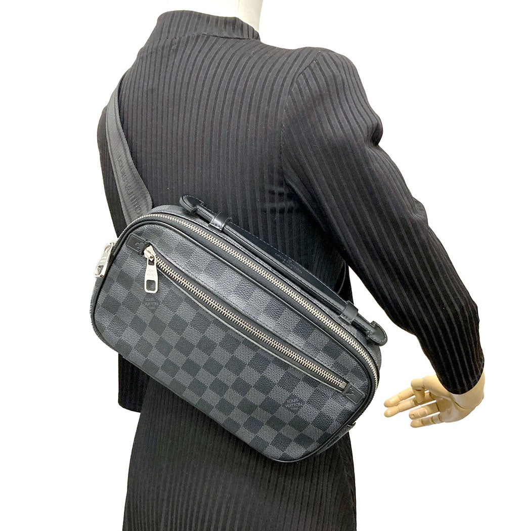 LOUIS VUITTON アンブレール N41289 ダミエ グラフィット キャンバス
