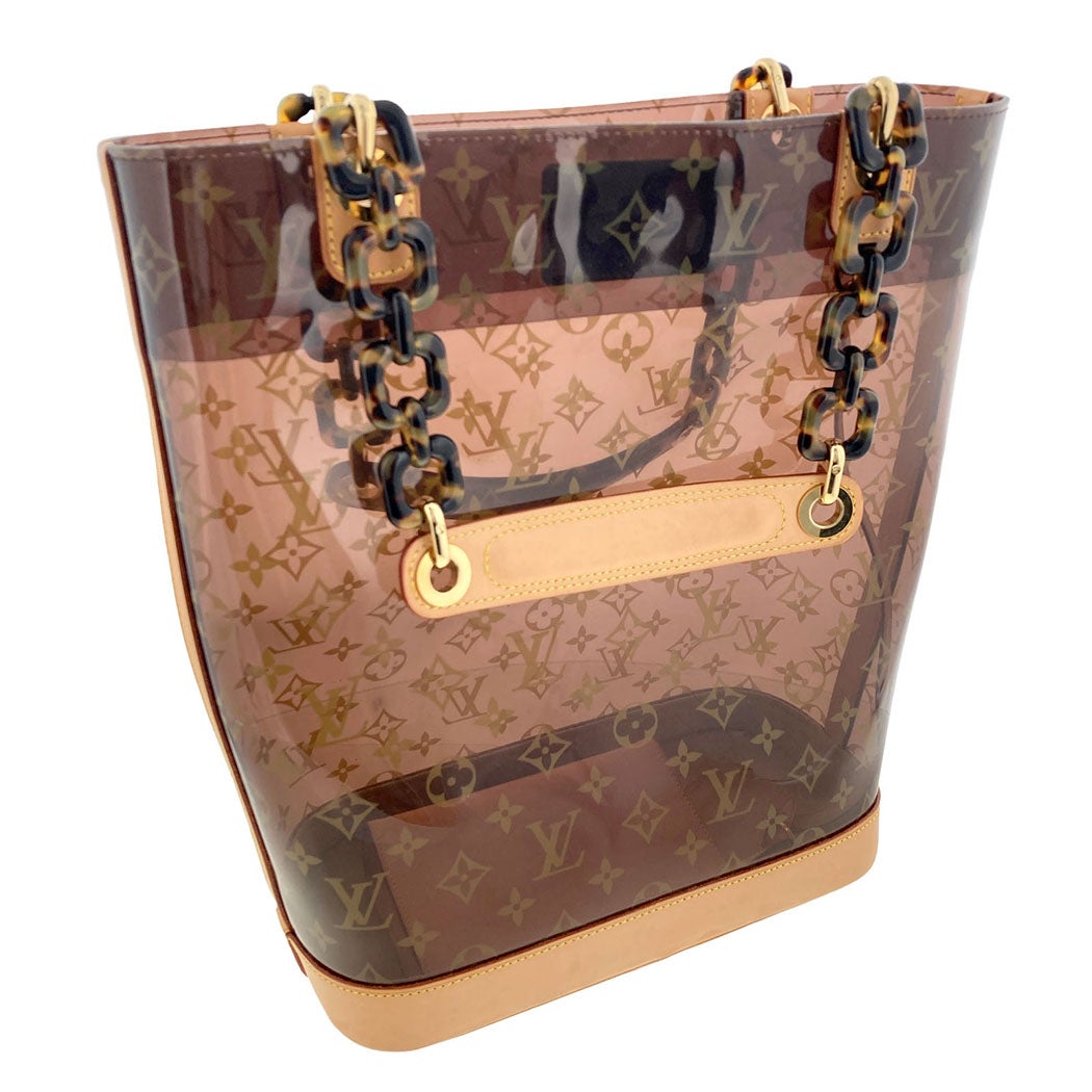 LOUIS VUITTON カバアンブルMM M92501 モノグラム ビニール クリア