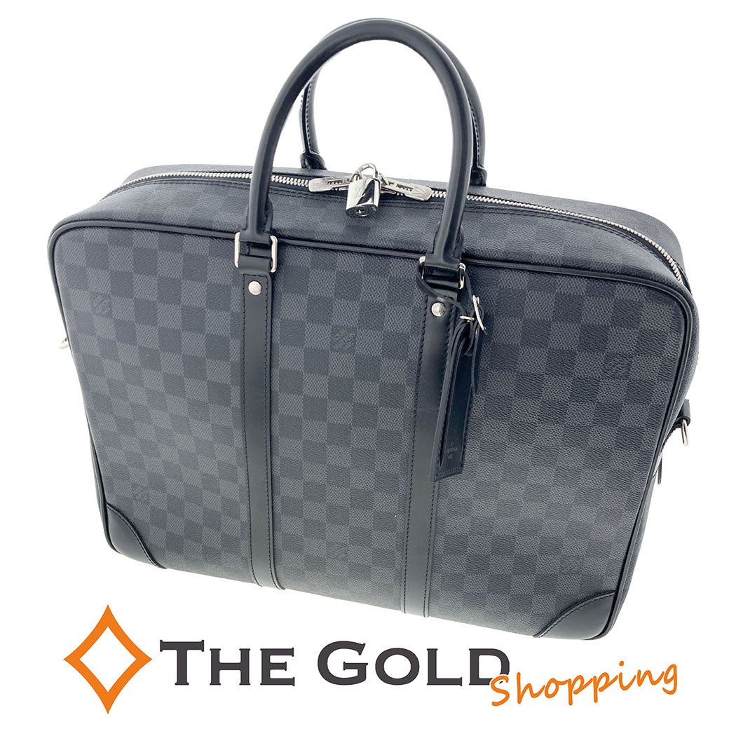 LOUIS VUITTON ポルトドキュマンヴォワヤージュGM N41123 ダミエ グラ