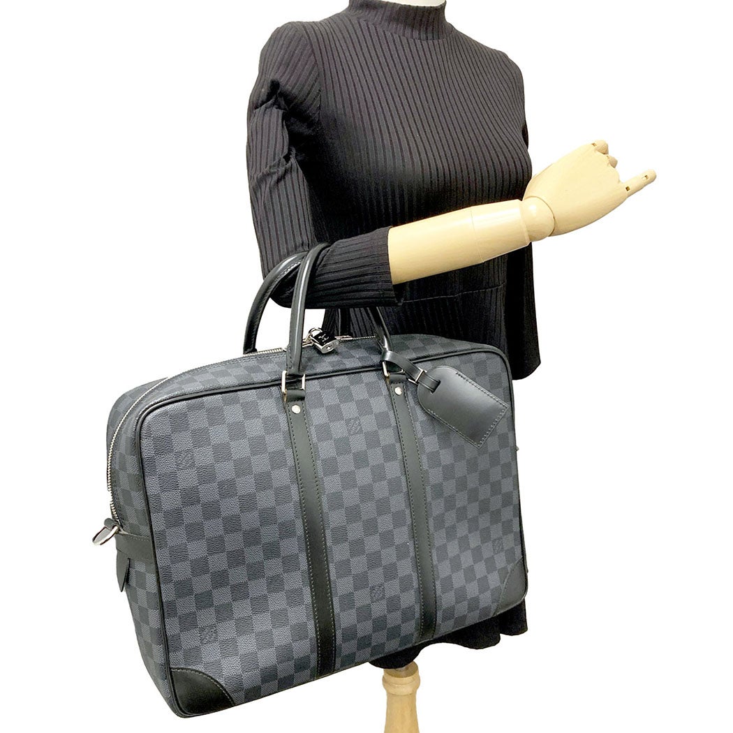 LOUIS VUITTON ポルトドキュマンヴォワヤージュGM N41123 ダミエ グラ