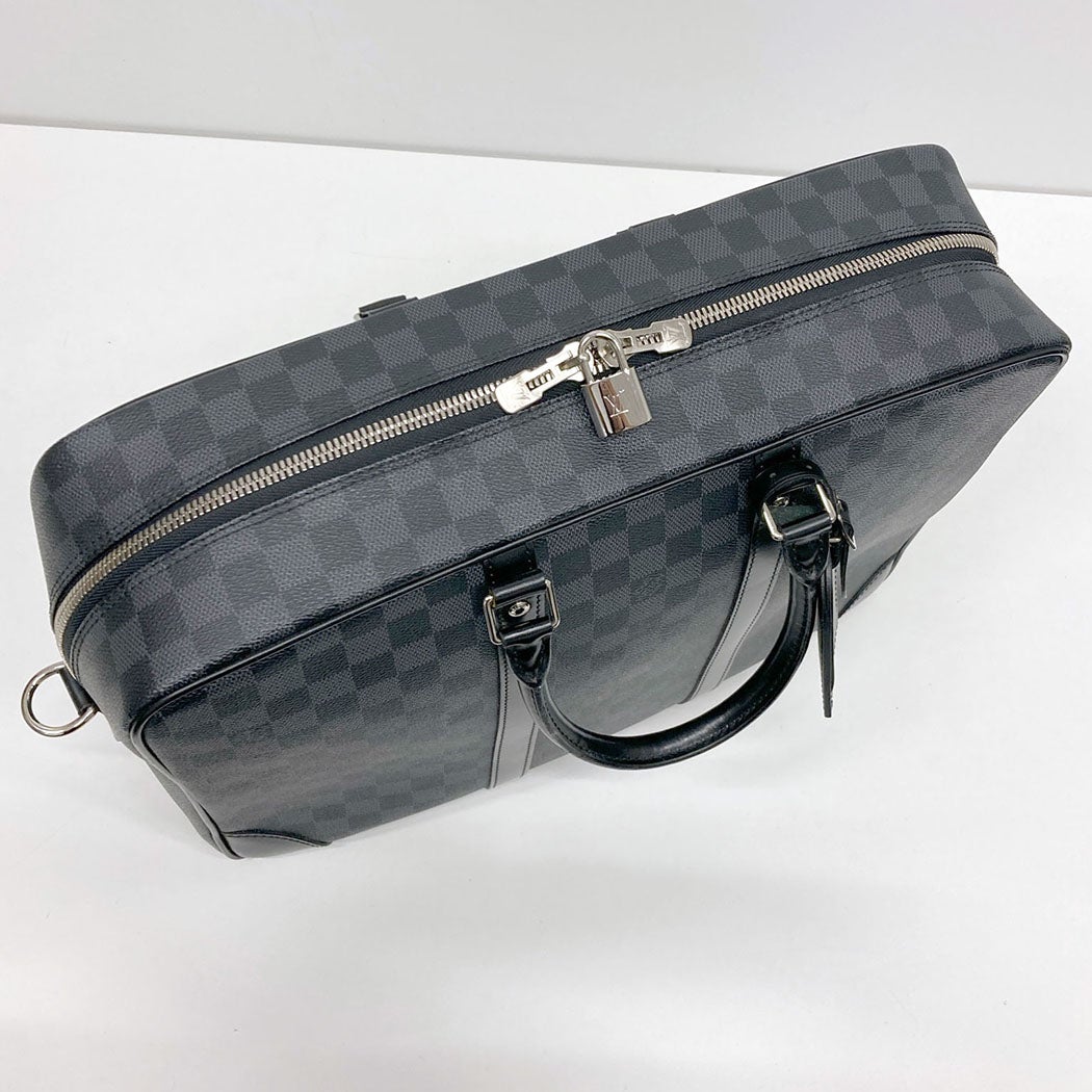LOUIS VUITTON ポルトドキュマンヴォワヤージュGM N41123 ダミエ グラ