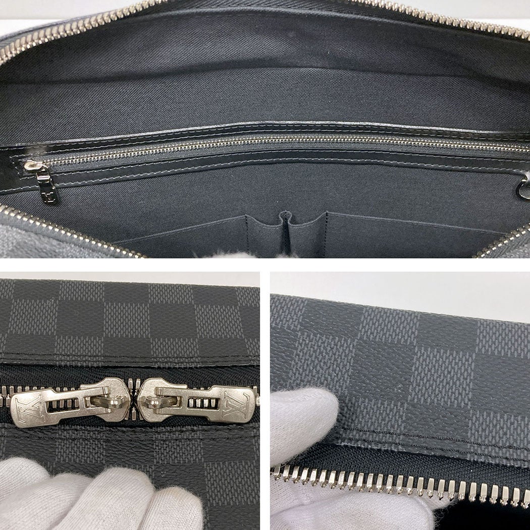 LOUIS VUITTON ポルトドキュマンヴォワヤージュGM N41123 ダミエ グラ