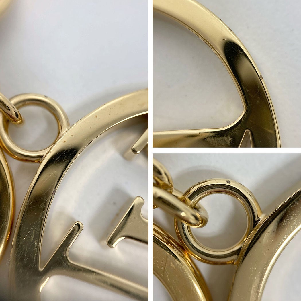 LOUIS VUITTON ポルトクレLVサークル M68000 ゴールド ロゴ バッグ