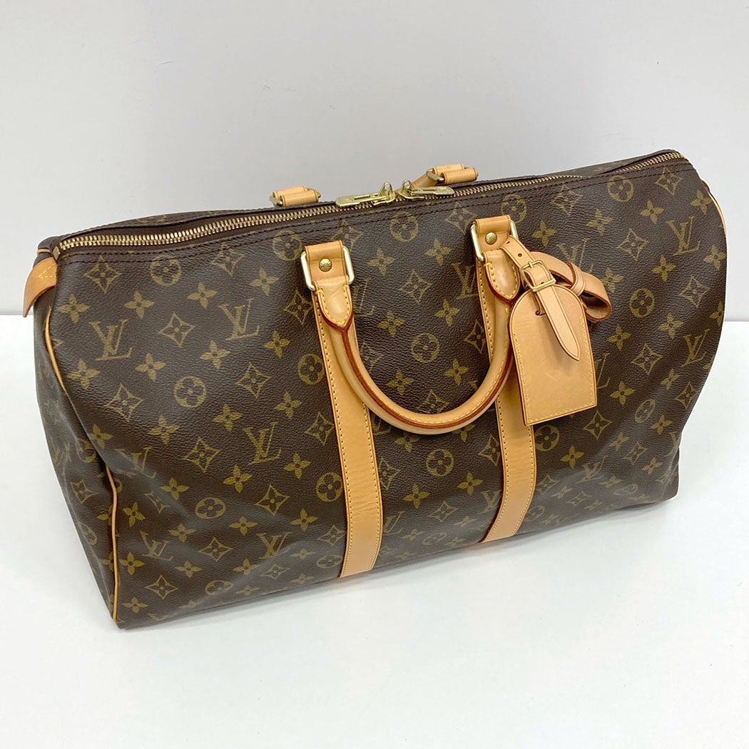 LOUIS VUITTON キーポル45 M41428 モノグラム キャンバス ブラウン