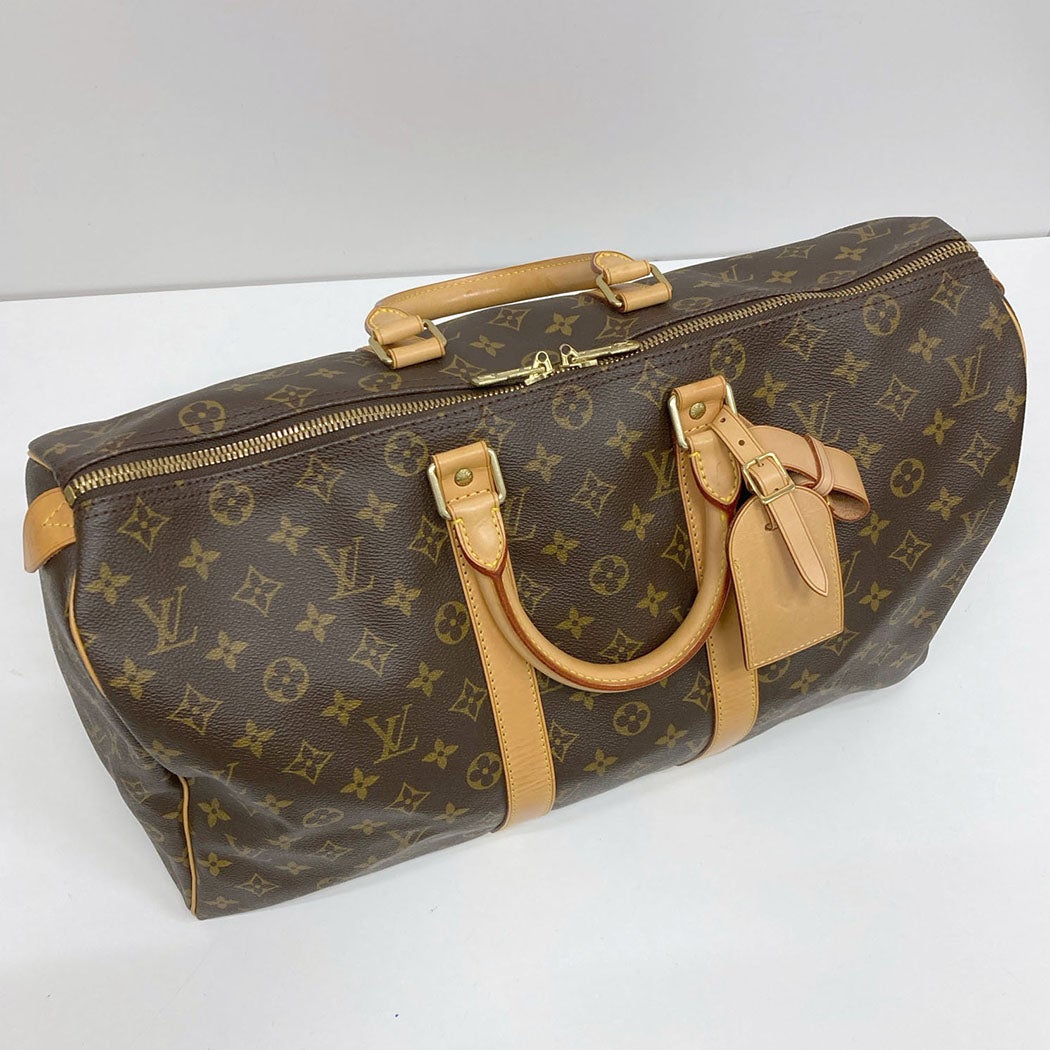LOUIS VUITTON キーポル45 M41428 モノグラム キャンバス ブラウン