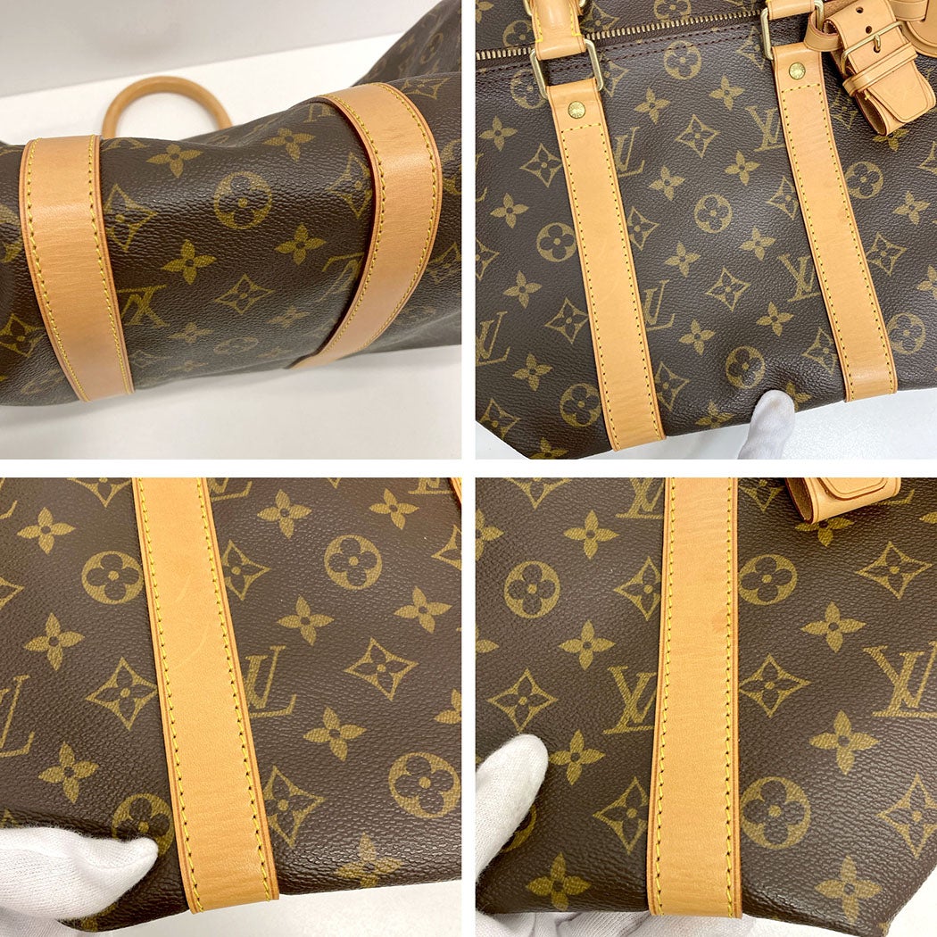 LOUIS VUITTON キーポル45 M41428 モノグラム キャンバス ブラウン