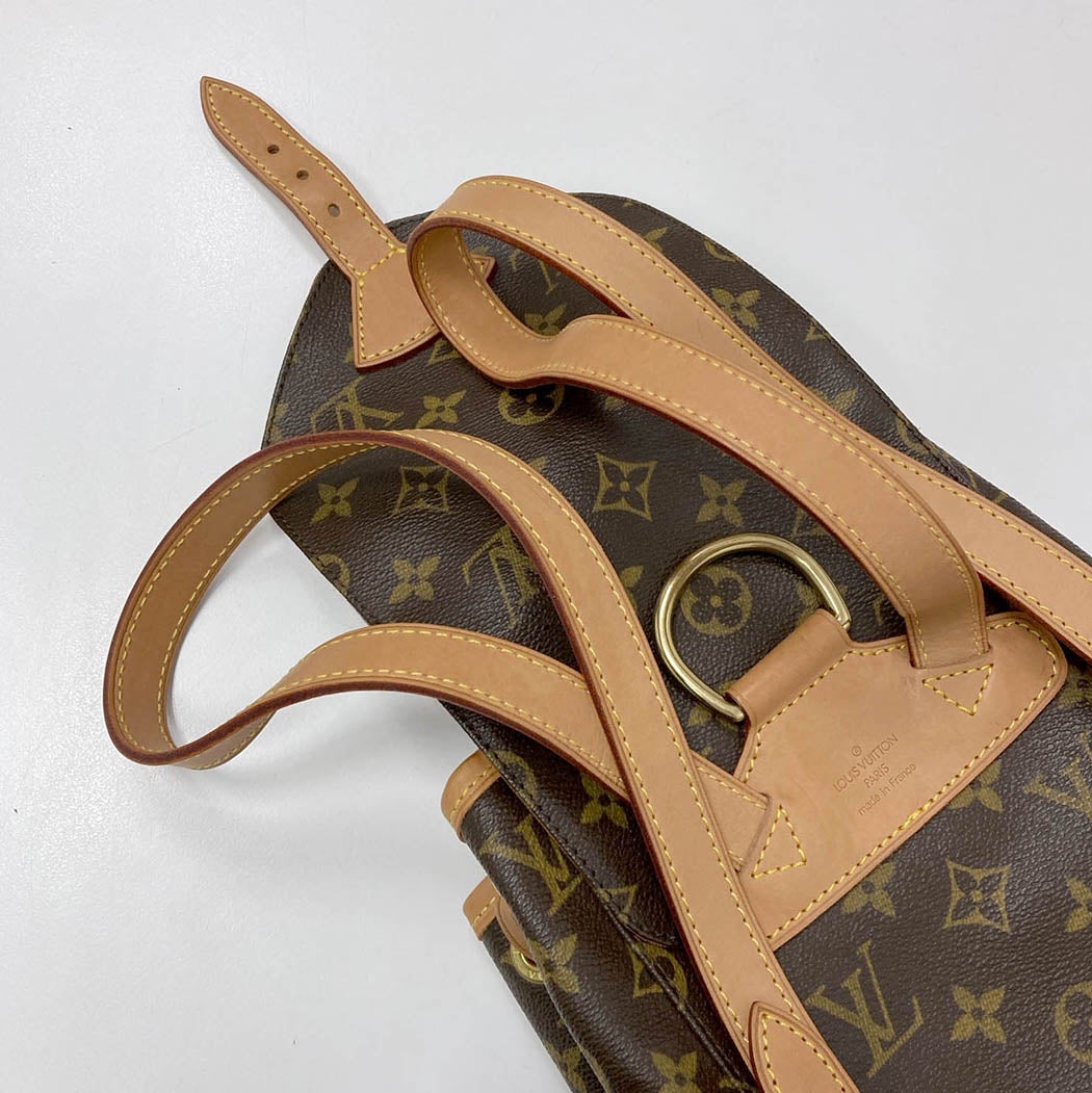 LOUIS VUITTON モンスリMM M51136 モノグラム キャンバス ブラウン