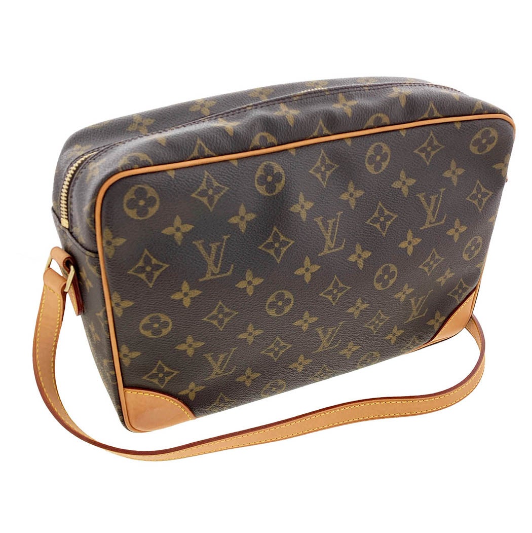 LOUIS VUITTON トロカデロ30 M51272 モノグラム キャンバス ブラウン