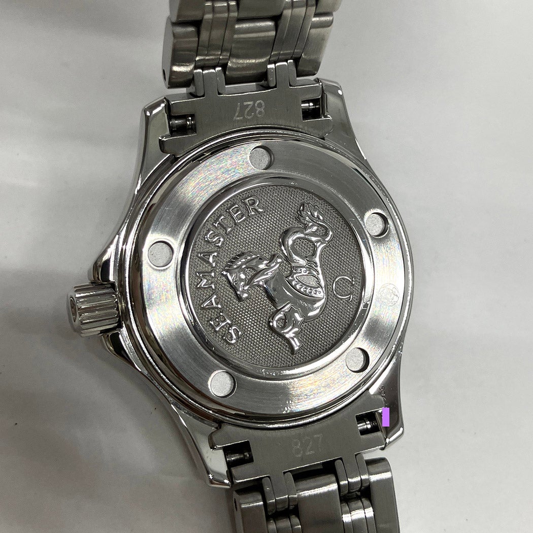OMEGA シーマスター300 2224.80 電池交換済 仕上げ済 28mm 青文字盤
