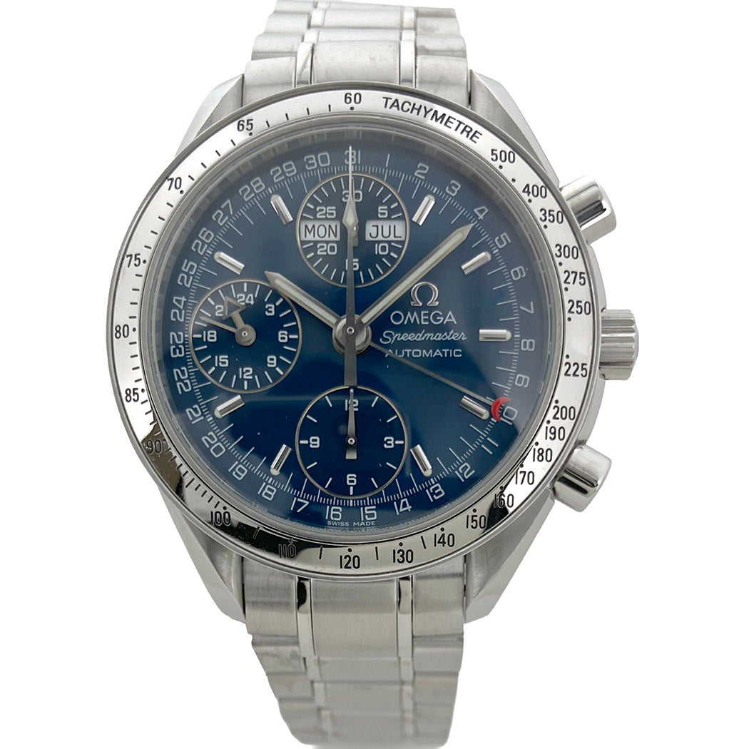OMEGA スピードマスター トリプルカレンダー 3523.80 仕上げ済 青文字