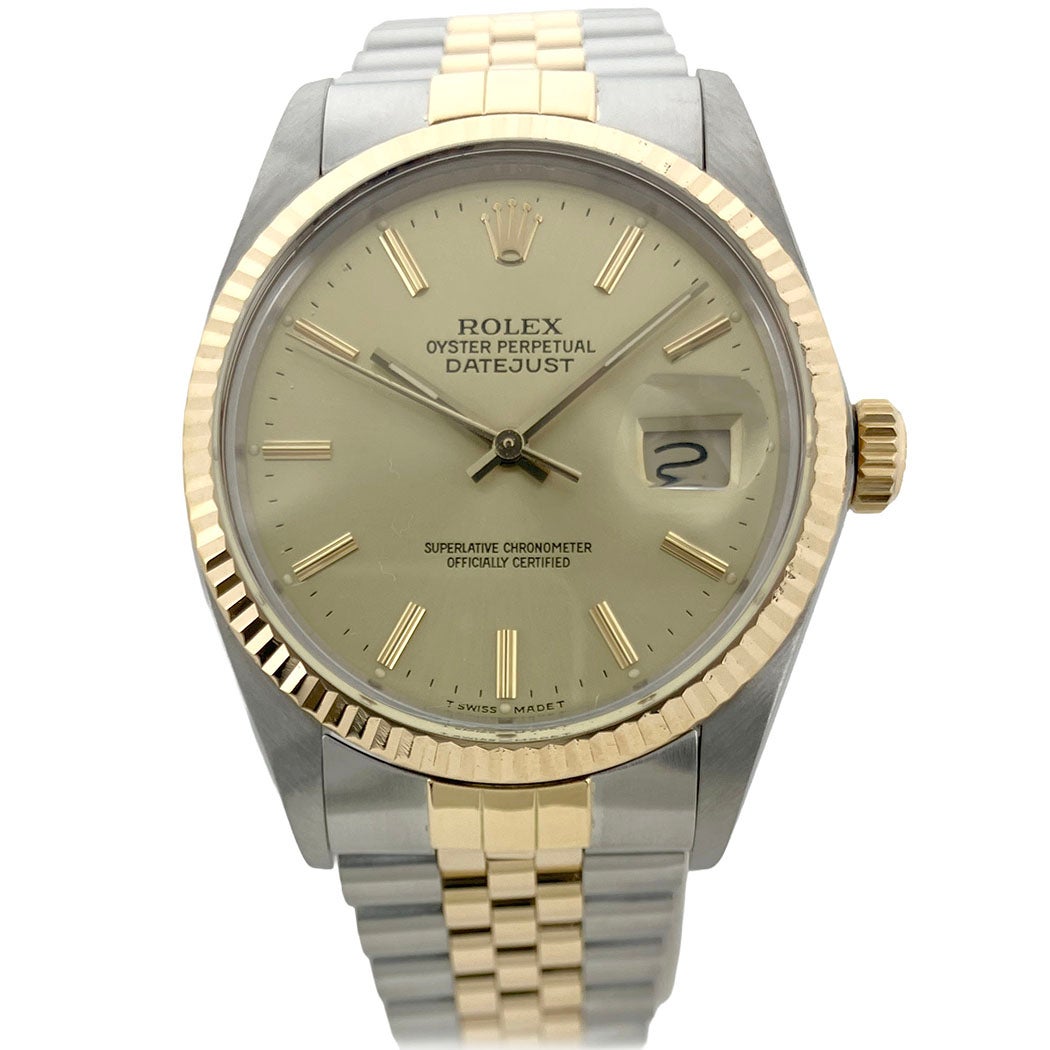 ROLEX デイトジャスト 16013 OH済 95番台 1987年 ヴィンテージ コンビ