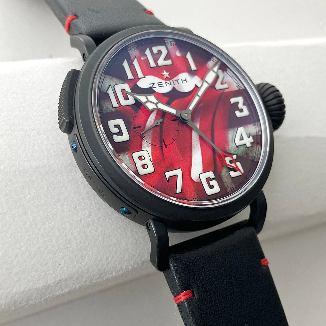 ZENITH パイロット タイプ20 GMT トリビュート トゥ ザ・ローリング