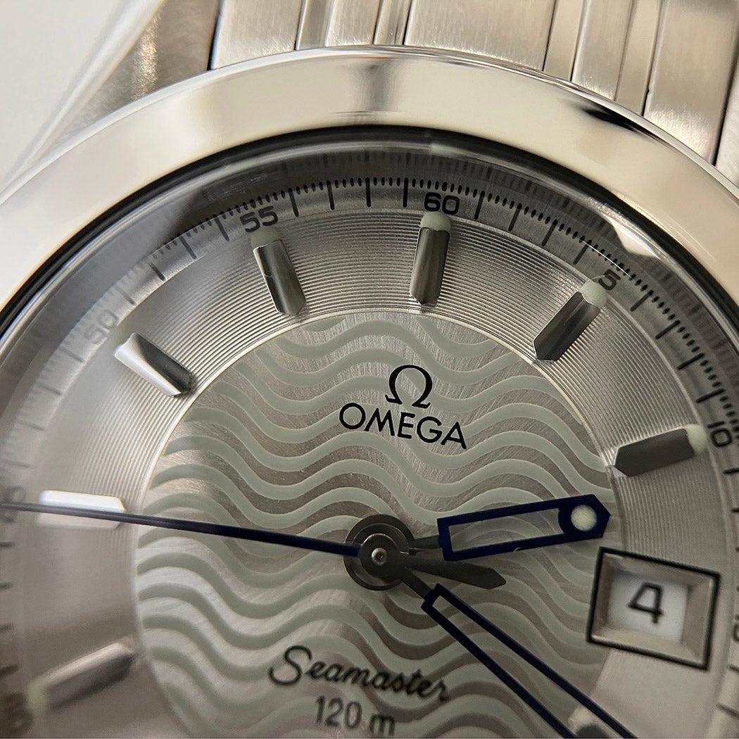 OMEGA シーマスター120M 2581.31 電池交換済 クォーツ 25mm シルバー